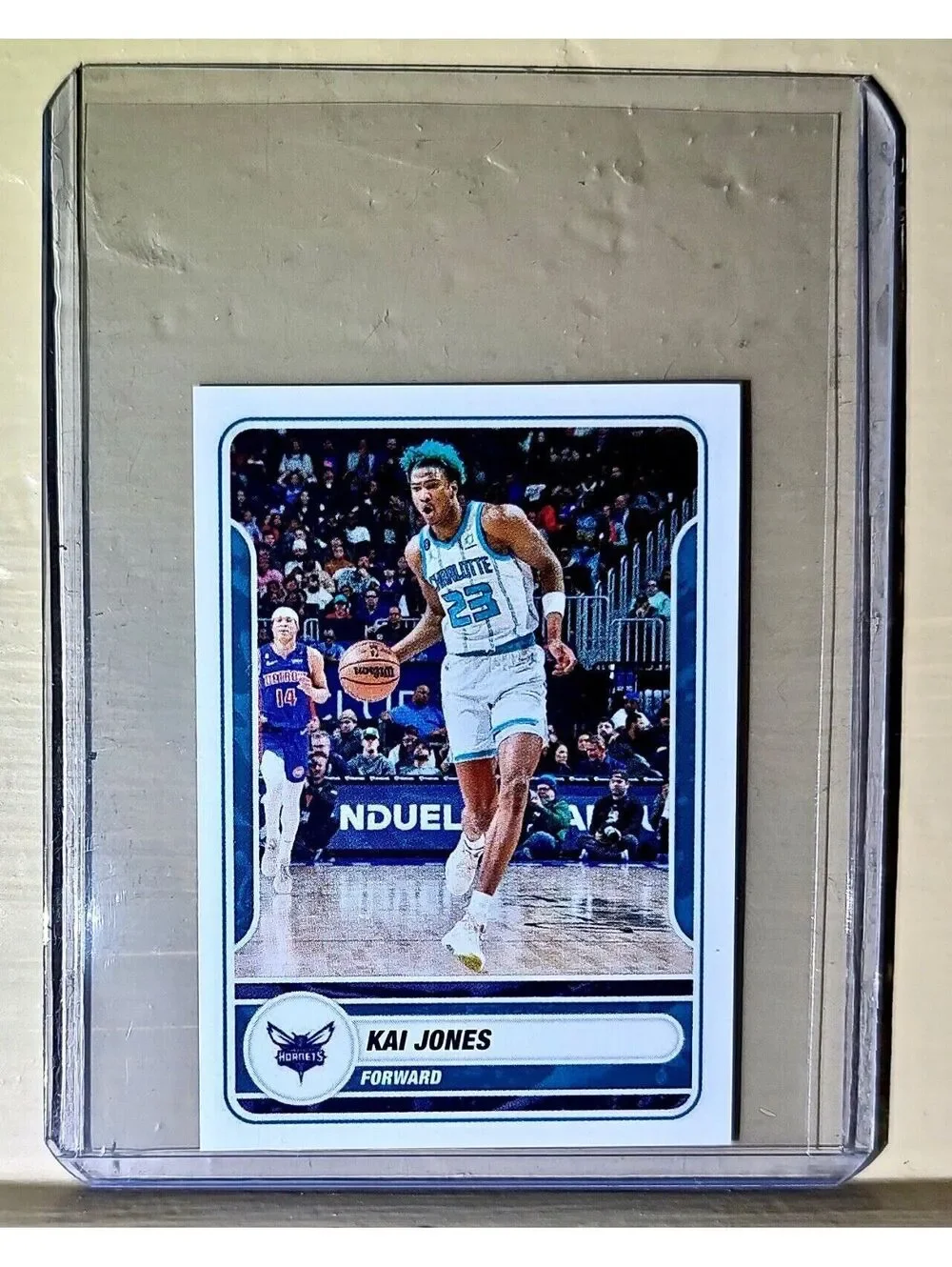 2023-24 Kai Jones Panini NBA Basketball #150 Sticker Charlotte Hornets